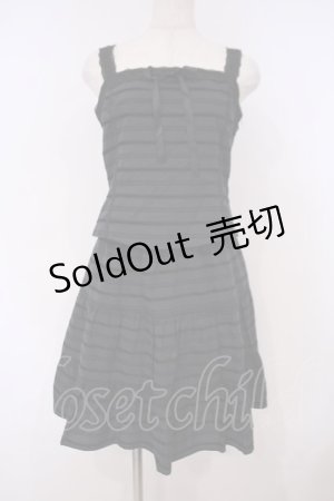 画像: MIHO MATSUDA / ストライプセットアップ M ブルーブラック O-26-01-29-004-GO-OP-OW-OS