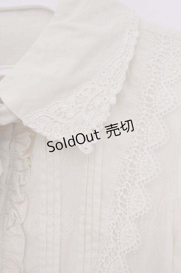 画像3: Victorian maiden / ノーブルレースインタックブラウス  キナリ O-26-01-29-047-CL-BL-OW-OS (3)