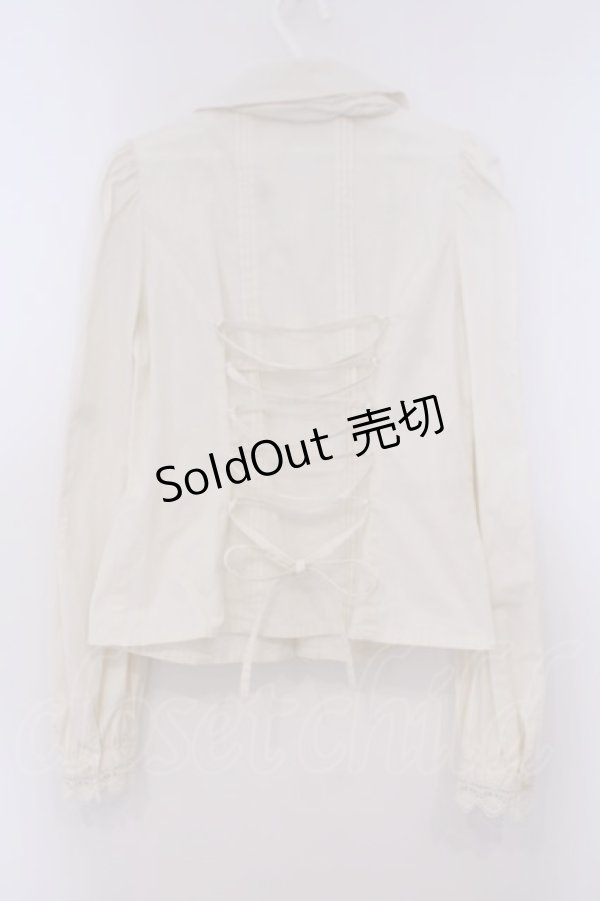 画像5: Victorian maiden / ノーブルレースインタックブラウス  キナリ O-26-01-29-047-CL-BL-OW-OS (5)