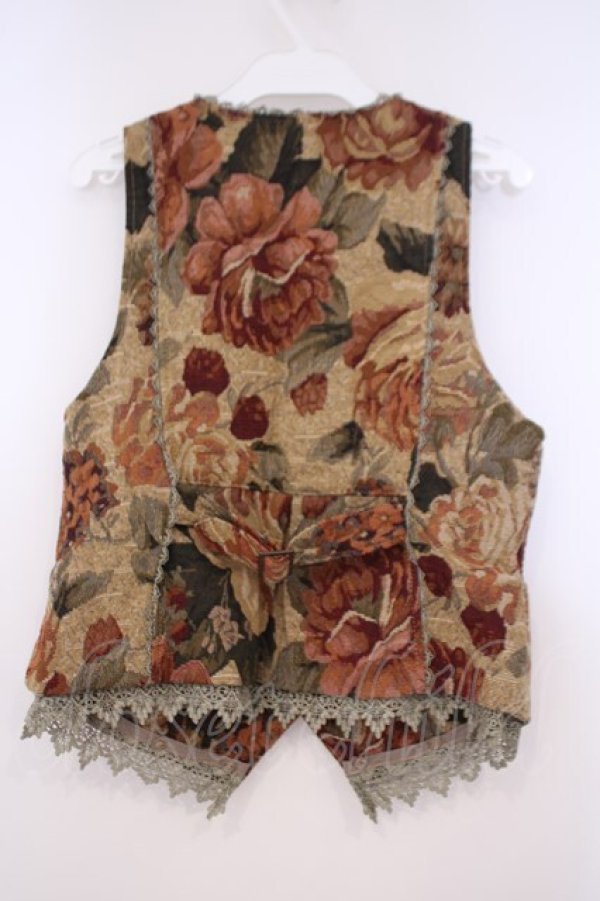 画像3: axes femme / ゴブランベスト M ブラウン系 O-26-01-29-048-AX-TO-OW-OS (3)