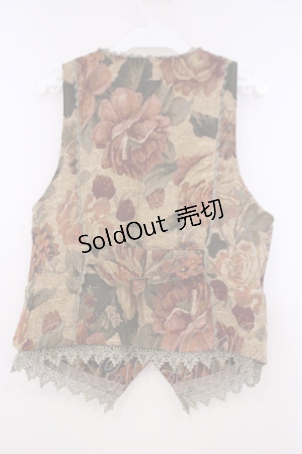 画像3: axes femme / ゴブランベスト M ブラウン系 O-26-01-29-048-AX-TO-OW-ZT0209L (3)