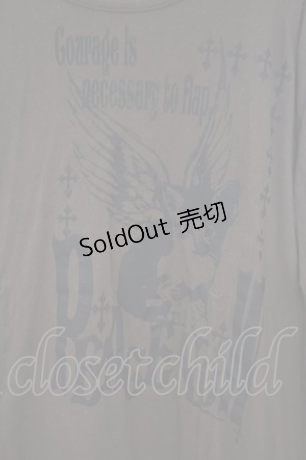 画像2: PEACE NOW / キャットptドロストカットソー M カーキグリーン O-26-01-29-054-PU-TO-OW-OS (2)