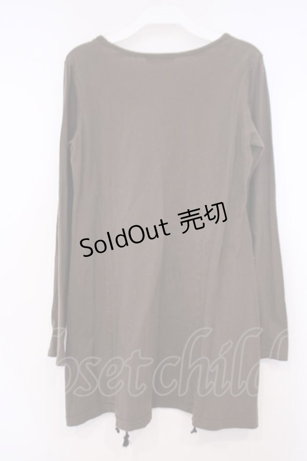 画像3: PEACE NOW / キャットptドロストカットソー M カーキグリーン O-26-01-29-054-PU-TO-OW-OS (3)