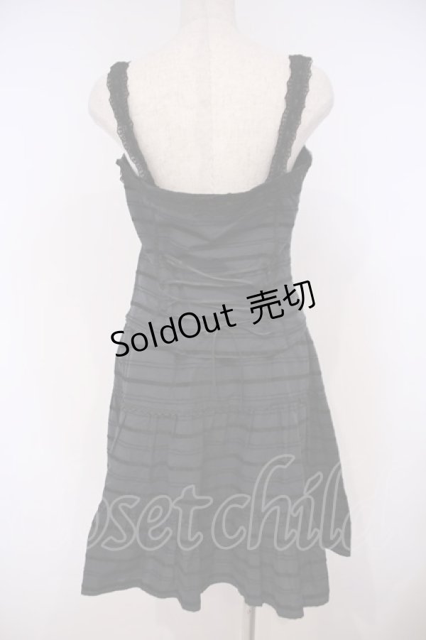 画像4: MIHO MATSUDA / ストライプセットアップ M ブルーブラック O-26-01-29-004-GO-OP-OW-OS (4)