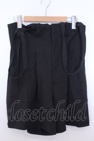 画像: axes femme POETIQUE / サス付ハイウエストパンツ M クロ O-26-01-29-1001-AX-PA-OW-OS