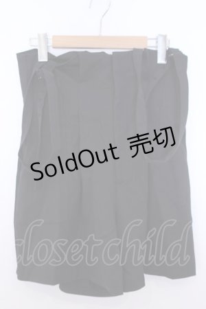 画像: axes femme POETIQUE / サス付ハイウエストパンツ M クロ O-26-01-29-1001-AX-PA-OW-OS