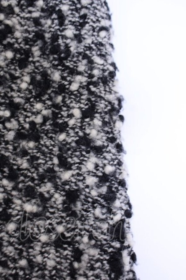 画像2: INGEBORG / ネップツイードスカート  クロ×シロ O-26-01-29-1070-LO-SK-IG-OS (2)