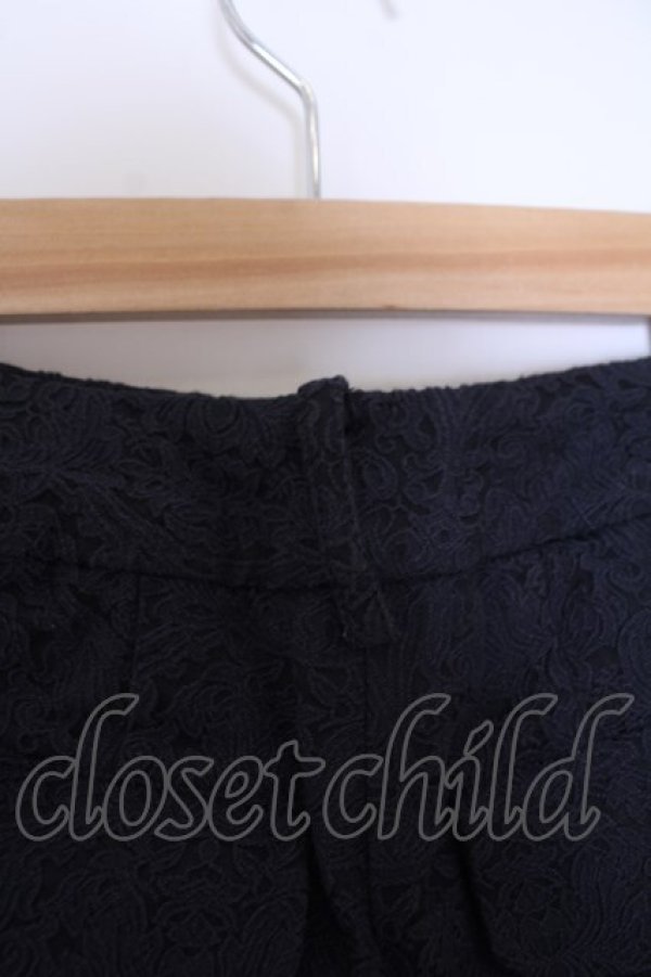 画像3: INGEBORG / ジャガードパンツ 9 ネイビー O-26-01-29-1072-LO-PA-IG-OS (3)