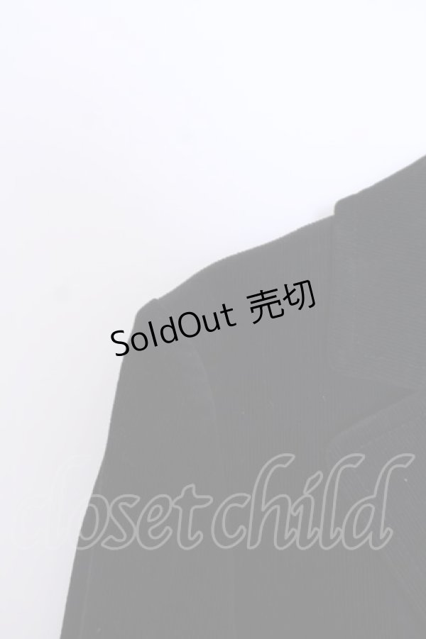 画像2: INGEBORG / コーデュロイレース配色ジャケット  クロ O-26-01-29-1074-LO-JA-IG-OS (2)