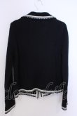 画像2: INGEBORG / カノコ編みニットジャケット 3(9号) クロ O-26-01-29-1079-LO-JA-IG-ZT0131A (2)