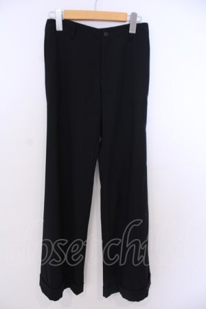 画像: INGEBORG / ロールアップ風パンツ 7 クロ O-26-01-29-1088-LO-PA-IG-OS