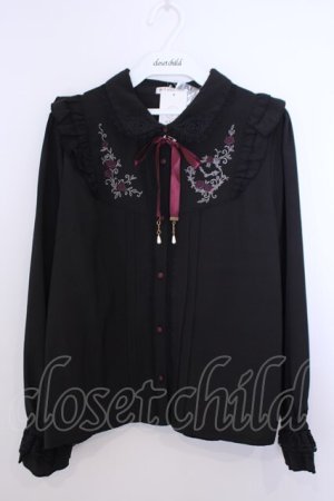 画像: axes femme / 【my axes】ブラウス M クロ O-26-01-29-1012-AX-BL-OW-OS