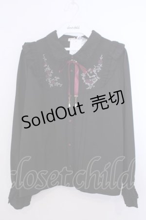 画像: axes femme / 【my axes】ブラウス M クロ O-26-01-29-1012-AX-BL-OW-OS