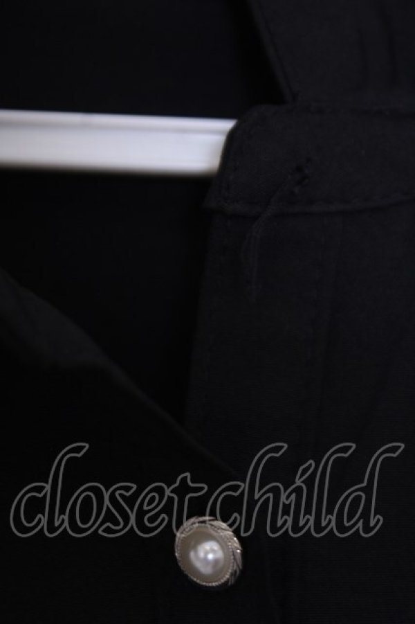 画像2: axes femme / パールチェーンセットブラウス【チェーン欠品】 F クロ O-26-01-29-1033-AX-BL-OW-OS (2)