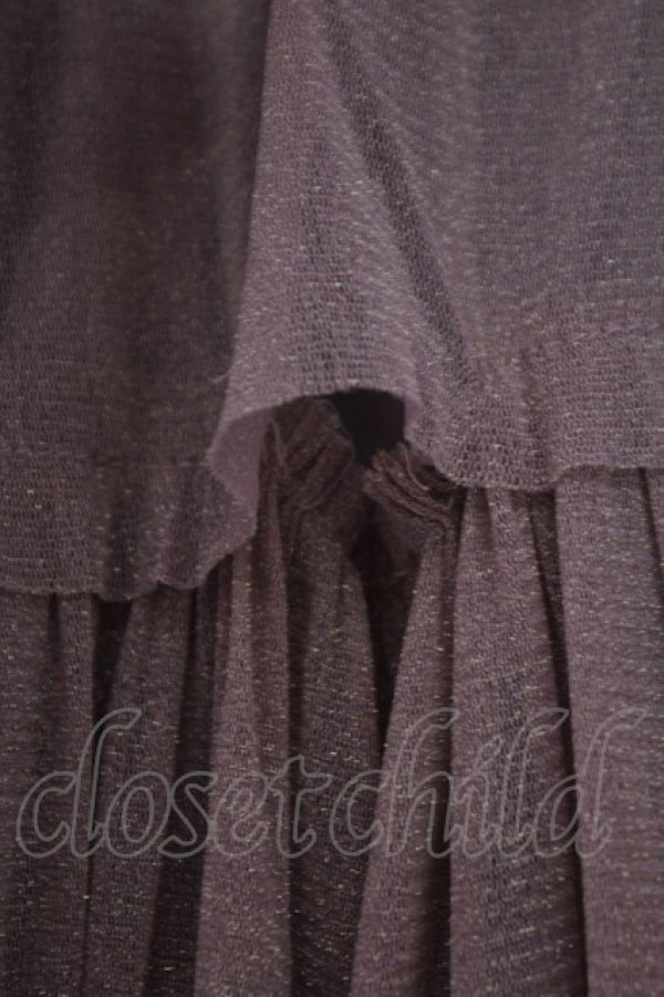 画像3: axes femme / ラメチュールスカート M ピンク O-26-01-29-067-AX-SK-OW-OS (3)