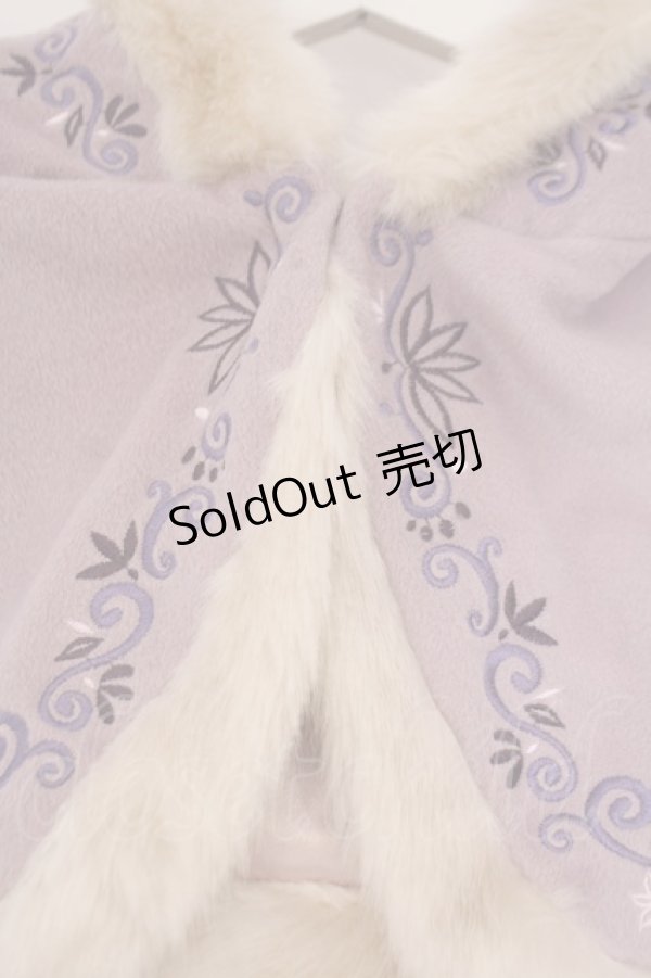 画像2: Secret Honey / I see the lightコート(ラプンツェルver)【ケープ単体】 2 ラベンダー O-26-01-29-077-CA-CO-OW-ZT0131B (2)