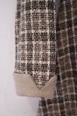 画像3: an another angelus / スモーキークレリックツイードチェックワンピース F ベージュ×ブラウン O-26-01-29-078-CA-OP-OW-OS (3)