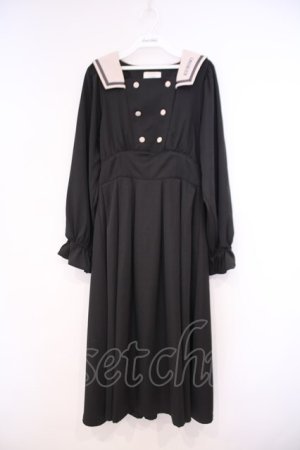 画像: m petit by misako / サンリオキャラクターズコラボ クロミセーラーワンピース S クロ O-26-01-29-080-LO-OP-OW-OS