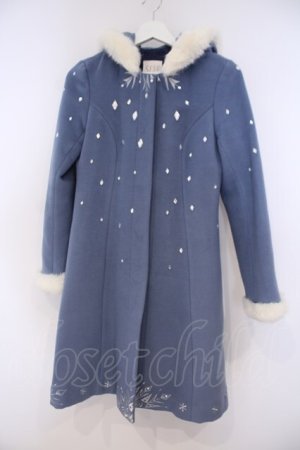 画像: Secret Honey / アドベンチャー・コート(アナと雪の女王/家族の思い出 Elsa ver) 2 ブルー O-26-01-29-083-CA-CO-OW-ZT0131B