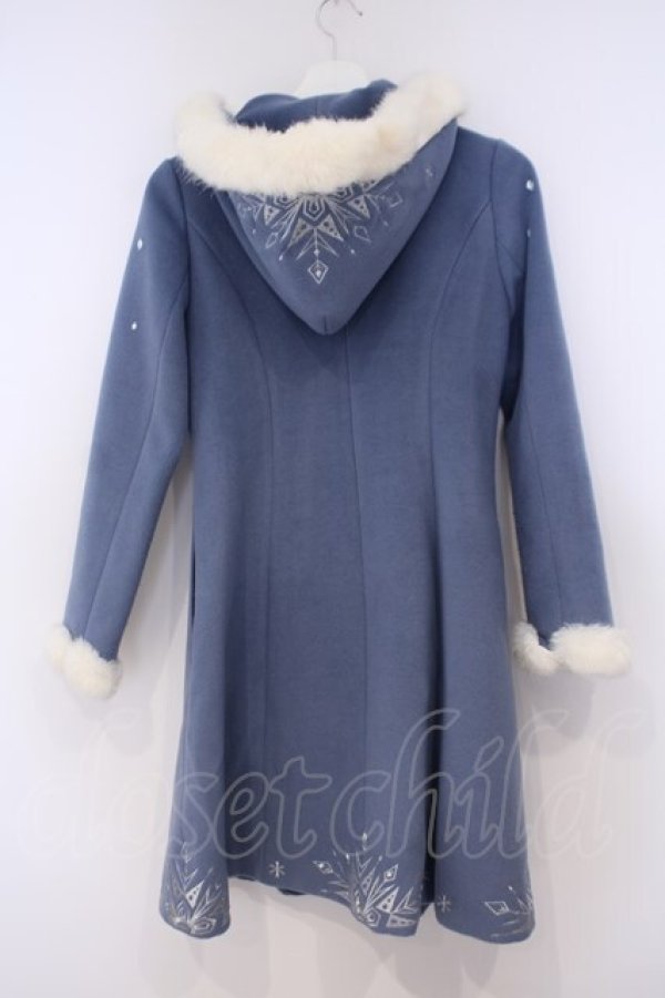 画像4: Secret Honey / アドベンチャー・コート(アナと雪の女王/家族の思い出 Elsa ver) 2 ブルー O-26-01-29-083-CA-CO-OW-ZT0131B (4)