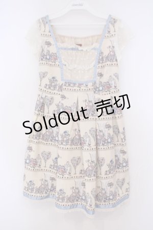 画像: Secret Honey / レース切替ワンピース(アリスVer.) 2 アイボリー O-26-01-29-084-CA-SK-OW-OS