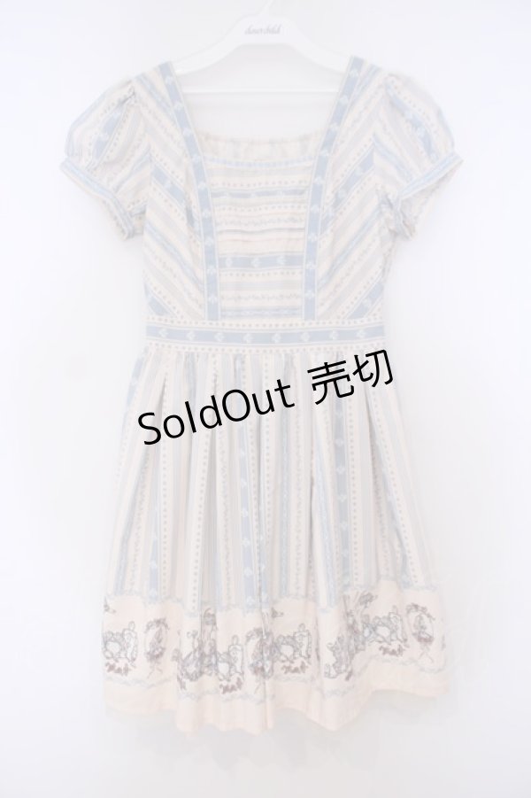 画像1: Secret Honey / パフスリーブワンピース(スクエアワンピース) 2 アイボリー O-26-01-29-085-CA-OP-OW-OS (1)