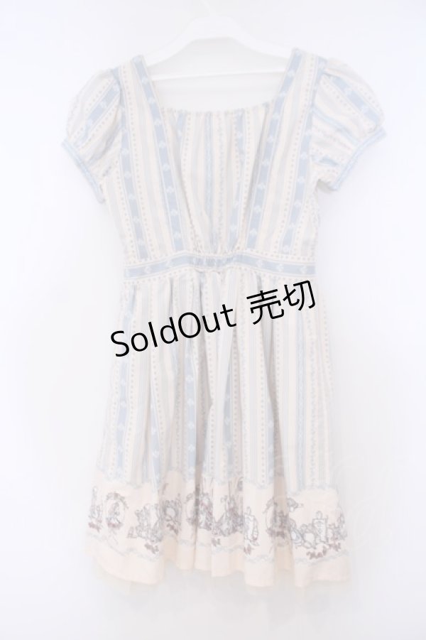 画像3: Secret Honey / パフスリーブワンピース(スクエアワンピース) 2 アイボリー O-26-01-29-085-CA-OP-OW-OS (3)