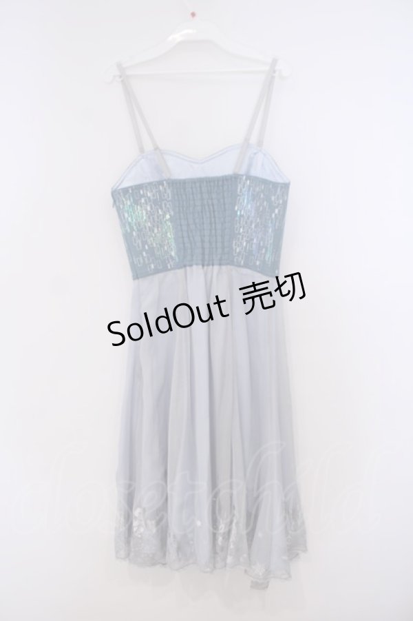 画像4: Secret Honey / スパンコールワンピース(エルサver) 2 ブルー O-26-01-29-086-CA-OP-OW-OS (4)