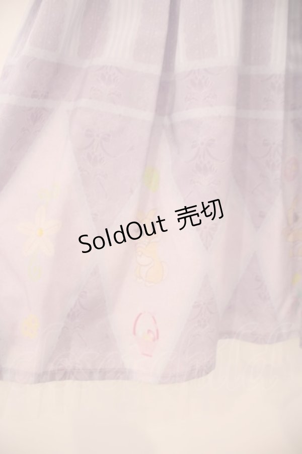 画像2: Secret Honey / イースターワンピース（ミスバニーver.） 2 ラベンダー O-26-01-29-090-CA-OP-OW-OS (2)