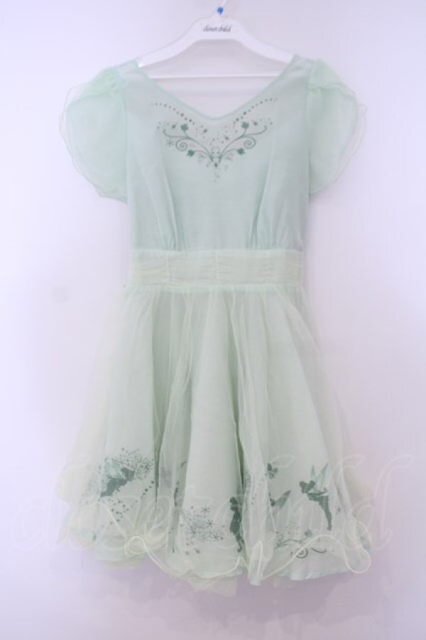 画像1: Secret Honey / フェアリーワンピース（ティンカーベルver.) 2 グリーン O-26-01-29-091-CA-OP-OW-OS (1)