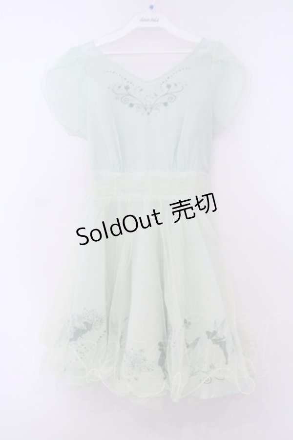 画像1: Secret Honey / フェアリーワンピース（ティンカーベルver.) 2 グリーン O-26-01-29-091-CA-OP-OW-ZT0131B (1)