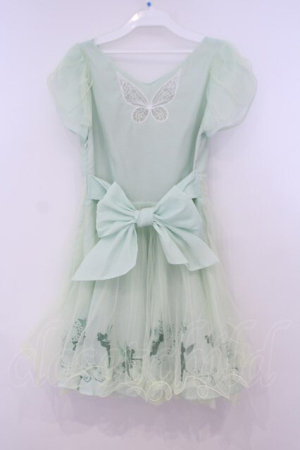 画像3: Secret Honey / フェアリーワンピース（ティンカーベルver.) 2 グリーン O-26-01-29-091-CA-OP-OW-OS (3)