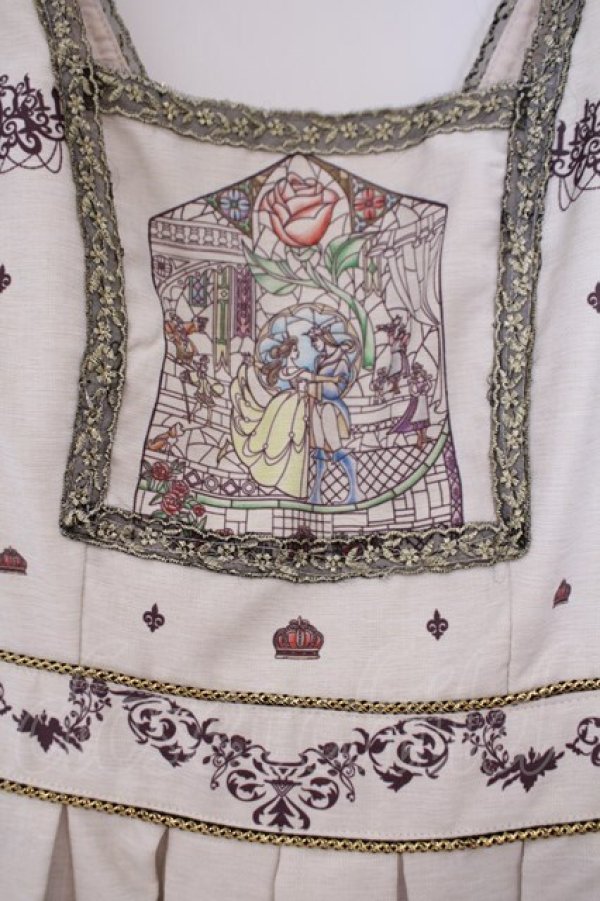 画像2: Secret Honey / ステンドグラスワンピース(ベルver) 2 アイボリー O-26-01-29-094-CA-OP-OW-OS (2)