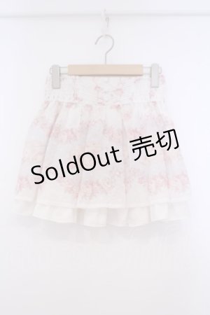 画像: LIZ LISA / ティー花柄スカパン  オフシロ O-26-01-29-095-LO-PA-IG-OS