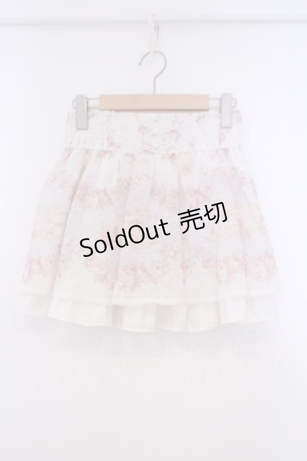 画像1: LIZ LISA / ティー花柄スカパン  オフシロ O-26-01-29-095-LO-PA-IG-OS (1)