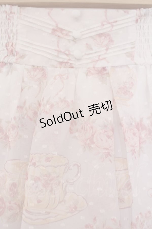 画像2: LIZ LISA / ティー花柄スカパン  オフシロ O-26-01-29-095-LO-PA-IG-OS (2)