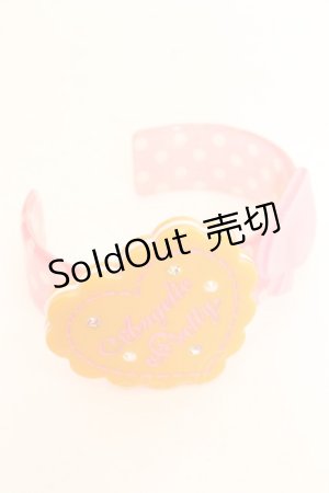 画像: Angelic Pretty / Wonderクッキーバングル  ピンク×ブラウン O-26-01-30-052-AP-AC-OW-OS