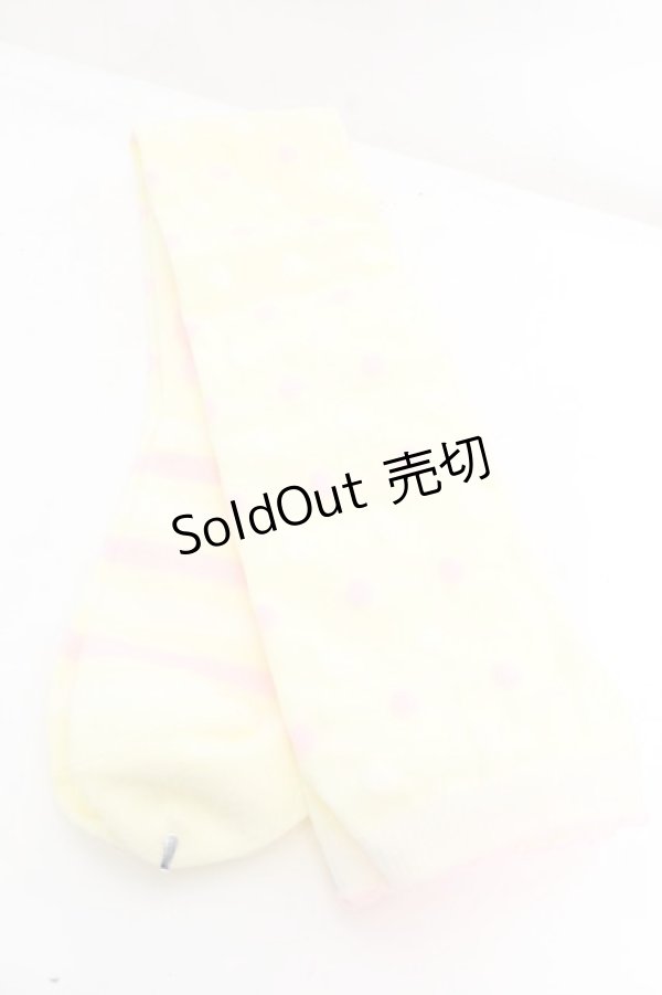 画像2: Angelic Pretty / ホイップマジックオーバーニーソックス  イエロー O-26-01-30-062-AP-ZA-OW-OS (2)