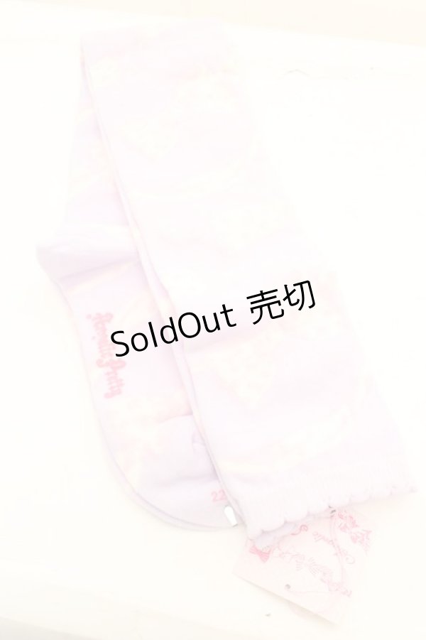 画像2: Angelic Pretty / ラッピングリボンオーバーニー  ラベンダー O-26-01-30-063-AP-ZA-OW-OS (2)