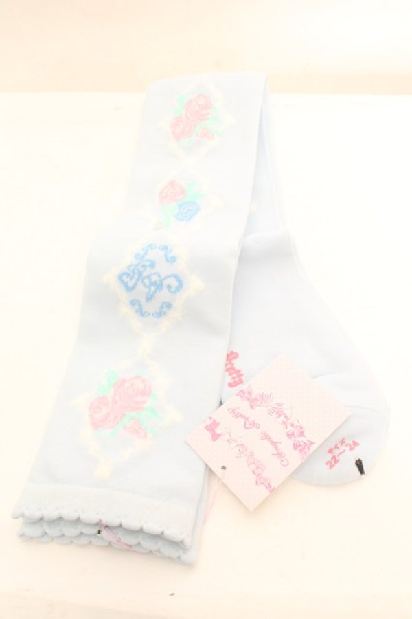 画像1: Angelic Pretty / メモリアルケーキオーバーニー  サックス O-26-01-30-066-AP-ZA-OW-OS (1)