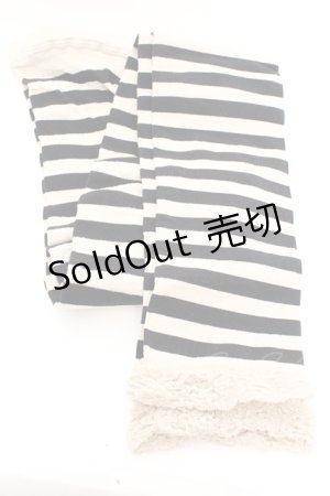 画像: Emily Temple cute / ラメボーダーレギンス  シャンパンゴールド×クロ O-26-01-30-075-ET-ZA-OW-OS