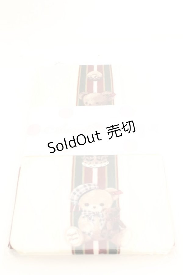 画像1: Angelic Pretty / British Bearタイツ  アイボリー O-26-01-30-077-AP-ZA-IG-OS (1)