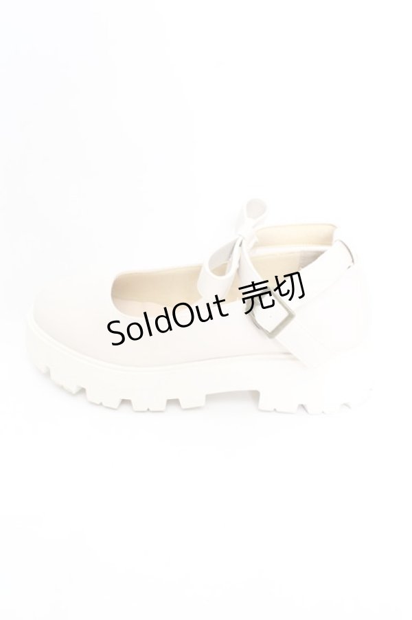 画像6: Fi.n.t / ビッグリボン厚底パンプス M アイボリー O-26-01-30-082-CA-SH-IG-ZT0204K (6)