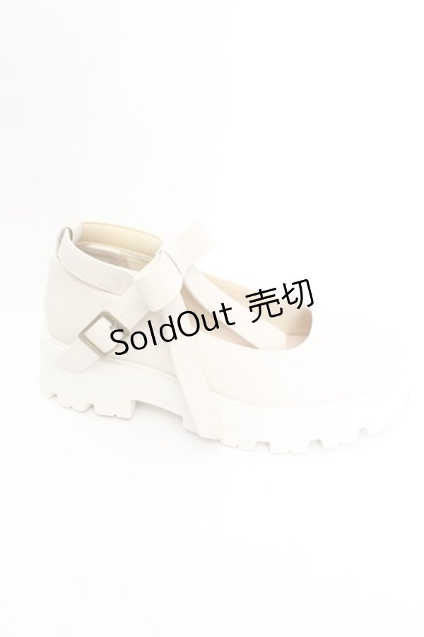 画像7: Fi.n.t / ビッグリボン厚底パンプス M アイボリー O-26-01-30-082-CA-SH-IG-ZT0204K (7)