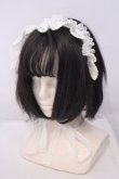 画像1: Angelic Pretty / Grace Laceヘッドドレス  シロ O-26-01-30-1050-AP-AC-OW-OS (1)