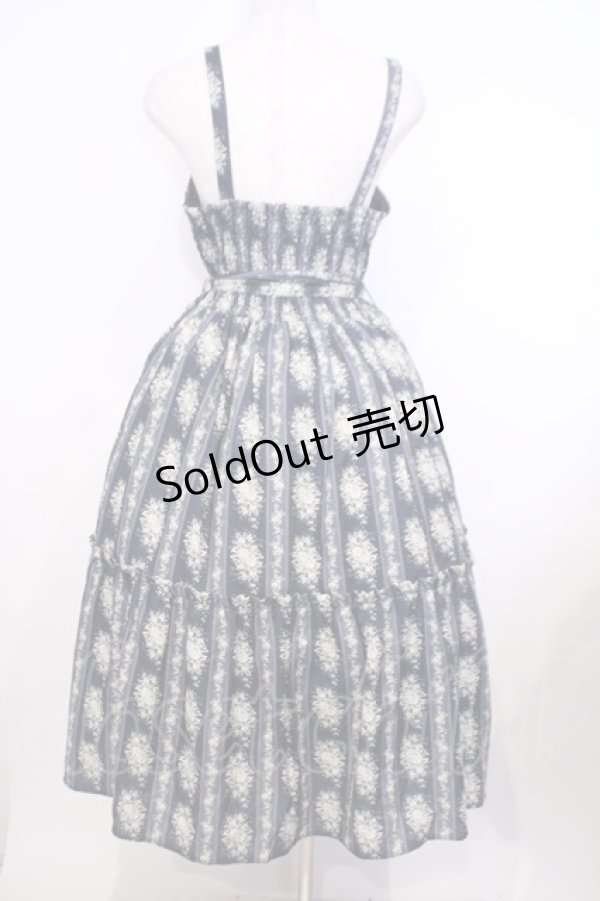 画像3: axes femme / アンティークブーケジャンスカ  ネイビー O-26-01-30-1005-0-OP-IG-OS (3)