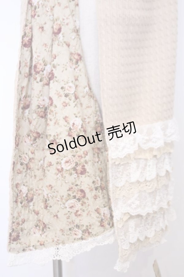 画像2: Favorite / ケーブル編みマフラー  ブラウン O-26-01-30-1001-LO-ZA-IG-OS (2)