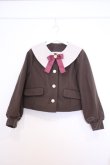 画像1: Amavel / セーラー襟ジャケット M ブラウン O-26-01-30-1010-CA-JA-OW-OS (1)