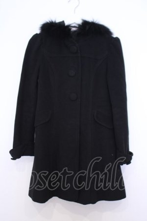 画像: LODISPOTTO / 冬のヒロインコート M クロ O-26-01-30-1018-LO-CO-OW-OS