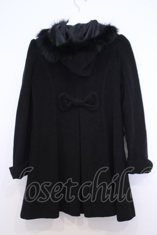 画像2: LODISPOTTO / 冬のヒロインコート M クロ O-26-01-30-1018-LO-CO-OW-OS (2)